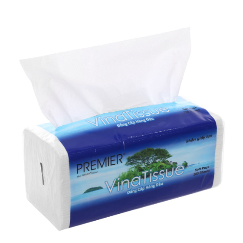 Khăn giấy lụa Permier VinaTissue 280 tờ