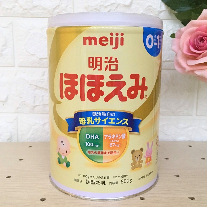 Sữa meiji số 0 nội địa nhật 820g