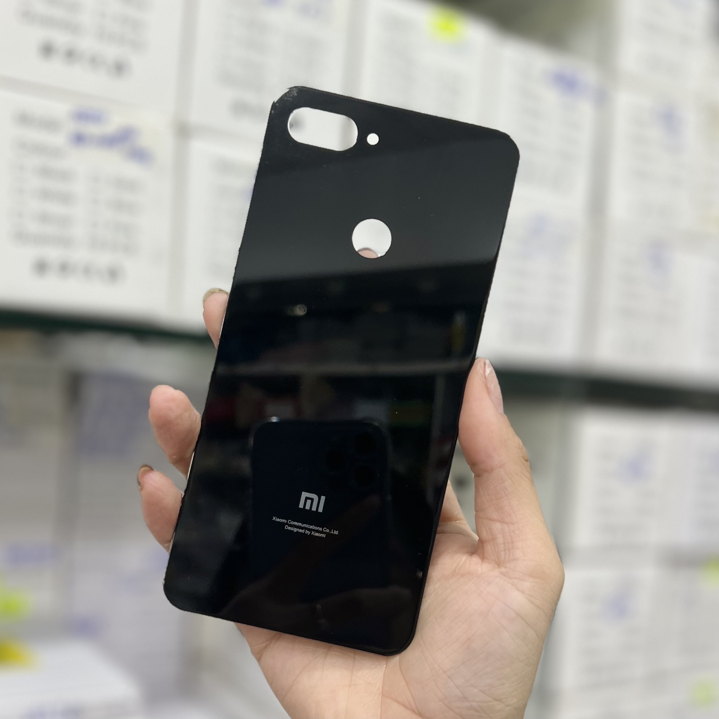 Nắp lưng kính Xiaomi Mi 8 lite / Mi 8 lite new