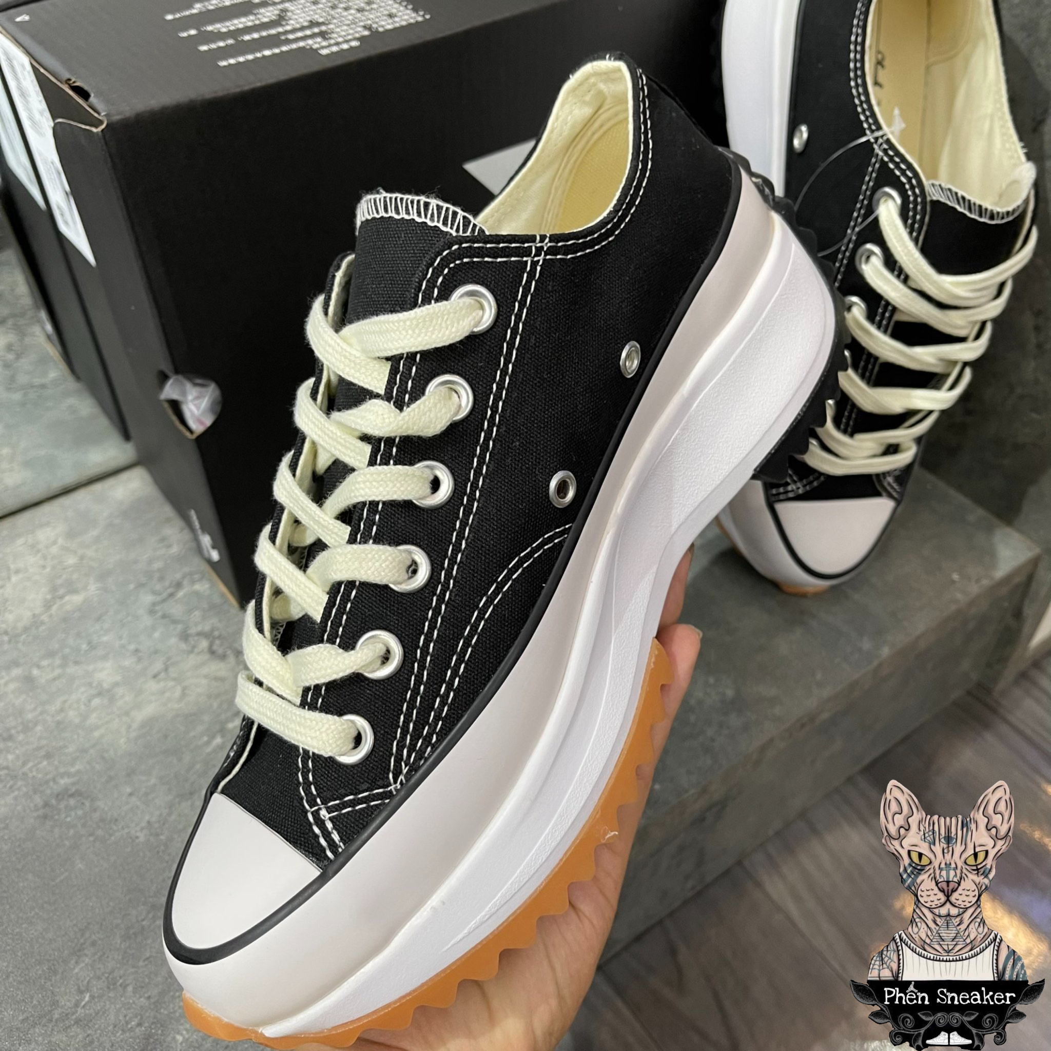 Giày Converse Run Star Hike Twisted Classic Foundational Canvas