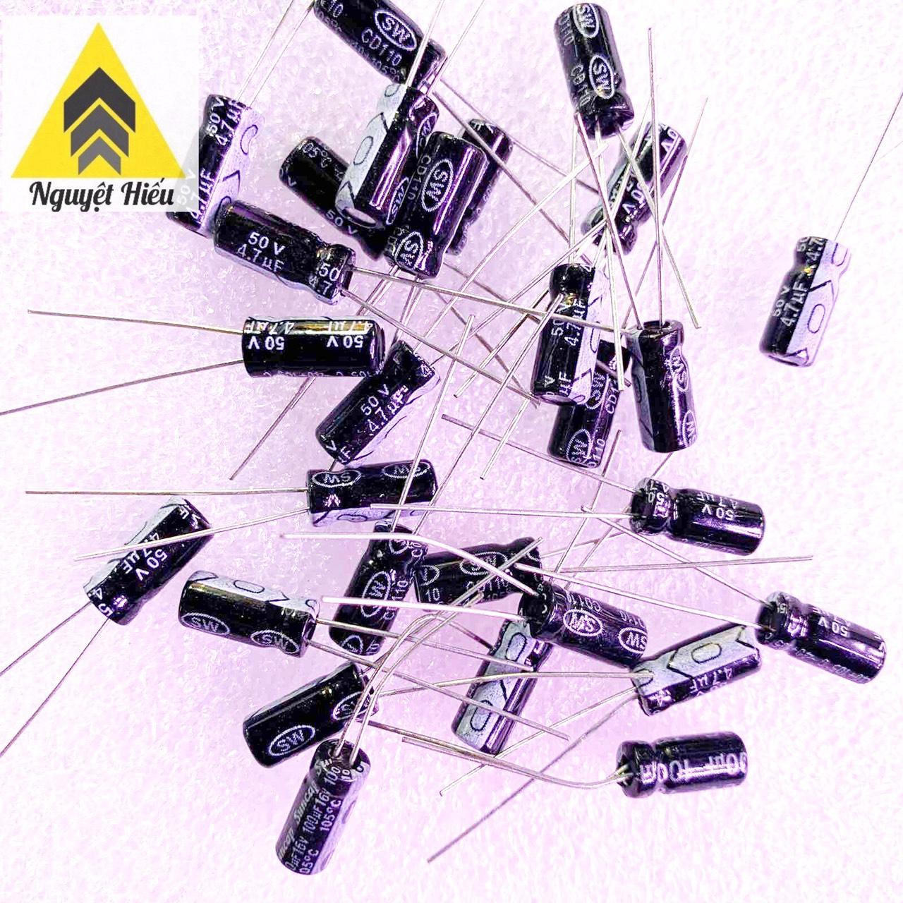 20 con tụ hoá 4.7uF-50V