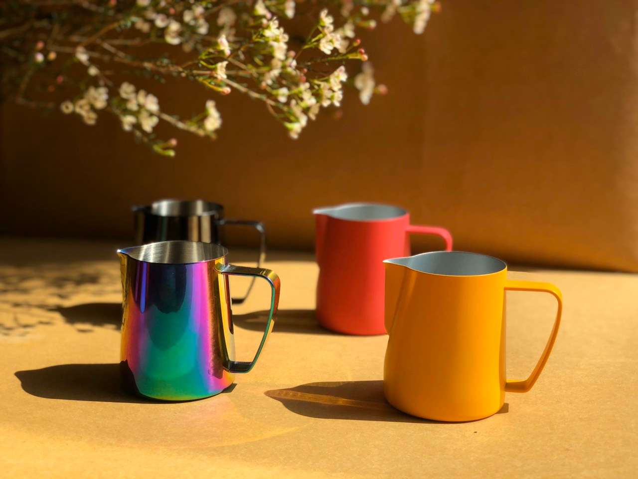 [HCM]CA ĐÁNH SỮA BLAGU MILK JUG MÀU MAGIC 350ML