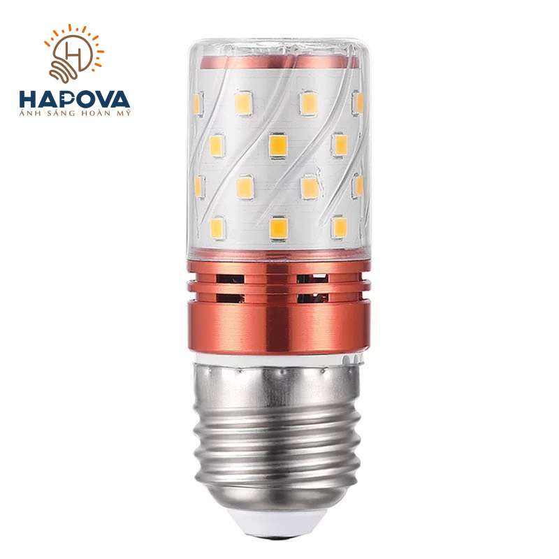 Bóng đèn led HAPOVA GIVI 3 chế độ màu đui E27, E14 HAPOVA UPPIXI 3612
