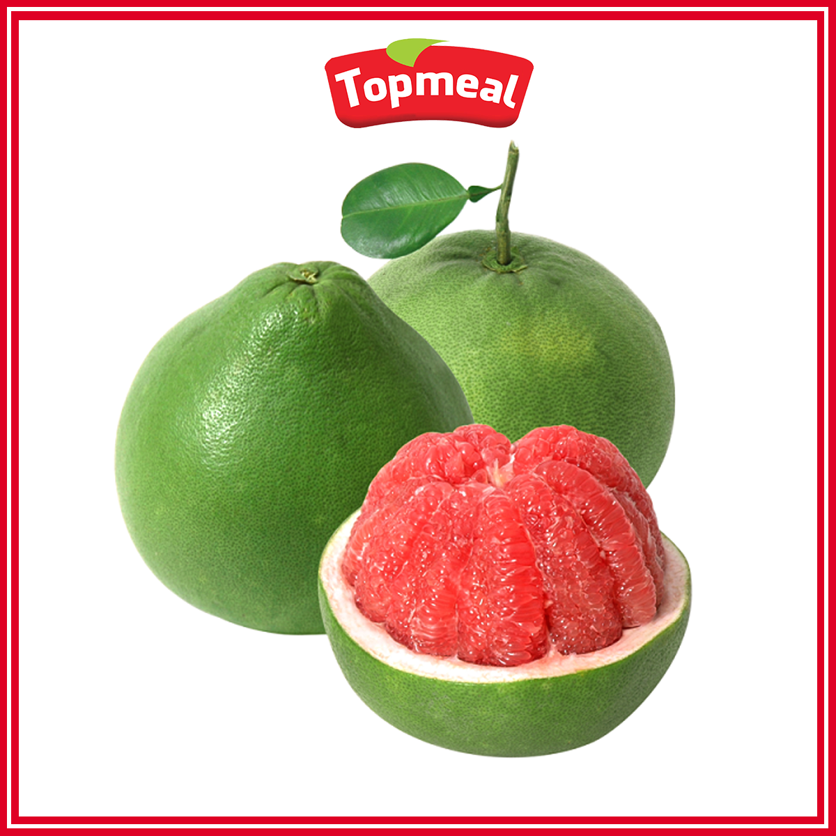 HCM - Bưởi da xanh  Bến Tre (0.8 - 1 kg) - [Giao nhanh TPHCM]