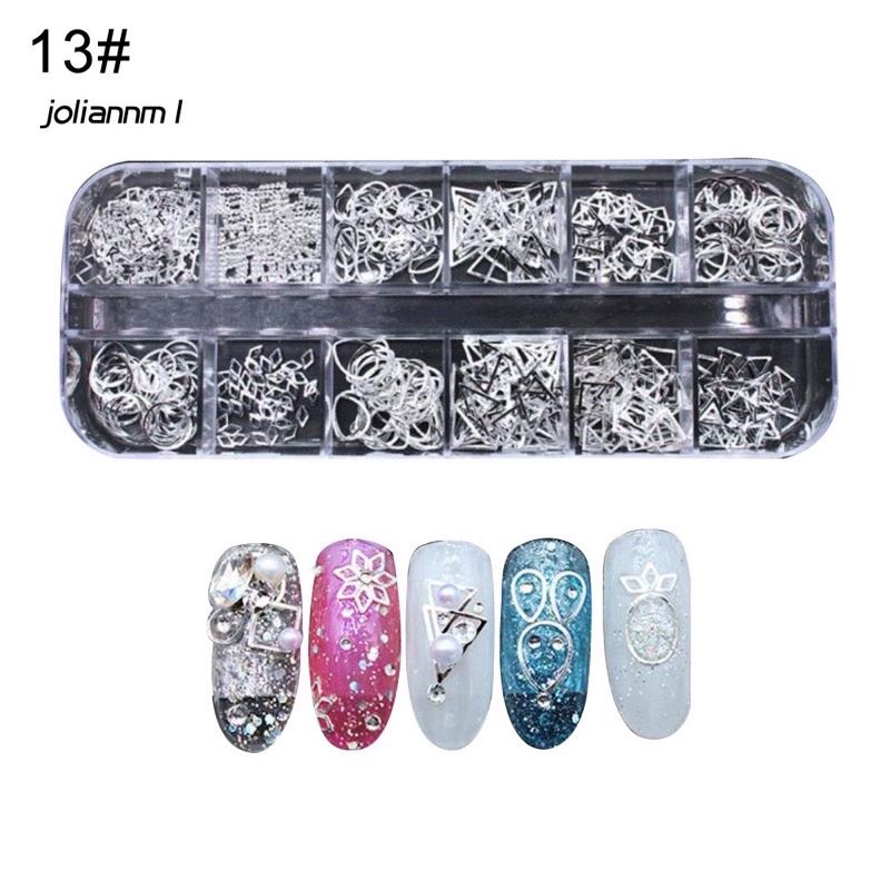 Cham phụ kiện Nail khay dài đủ mẫu HOT nhất