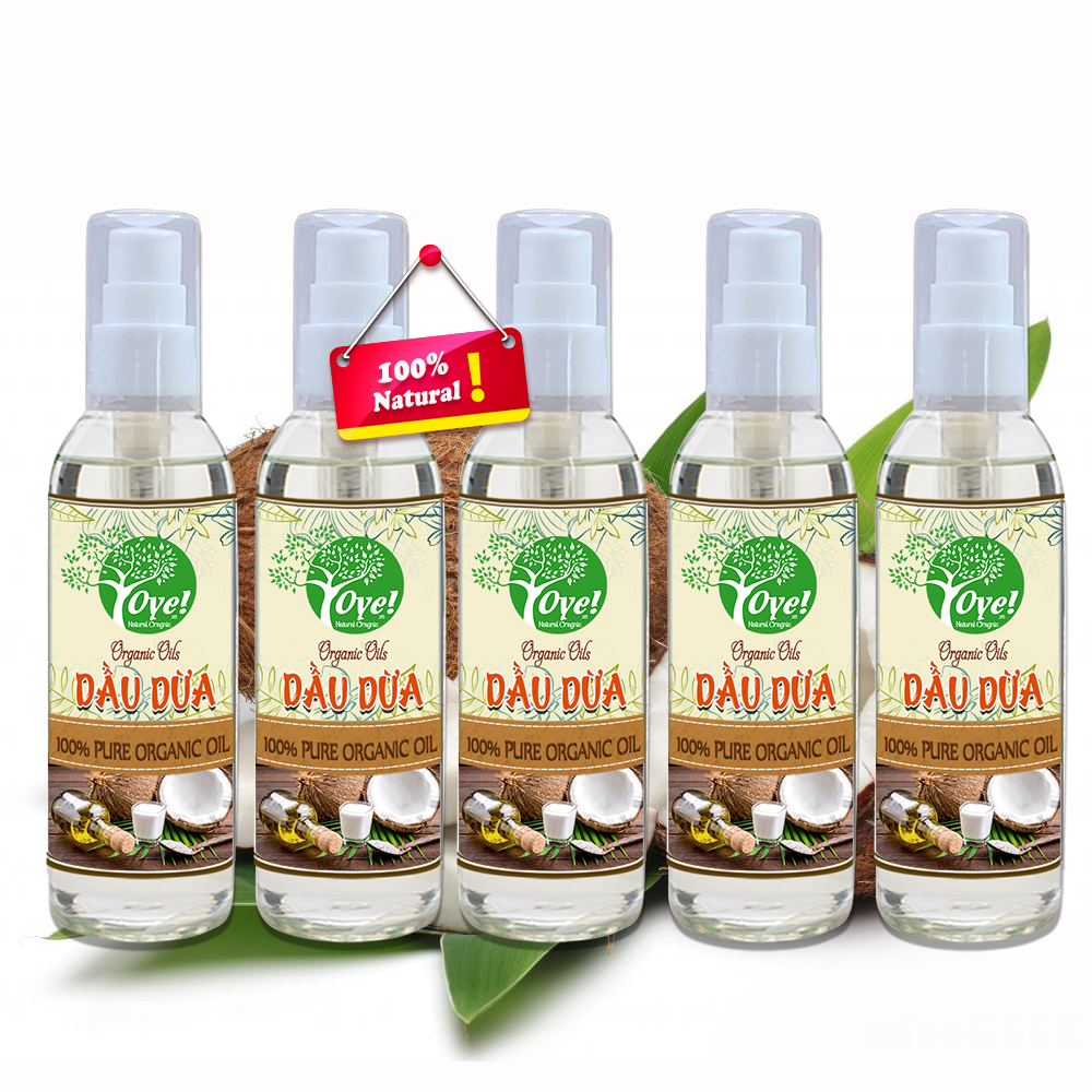 Dầu Dừa Nguyên Chất 100ml, Dưỡng Da, Chăm Sóc Tóc - OYE