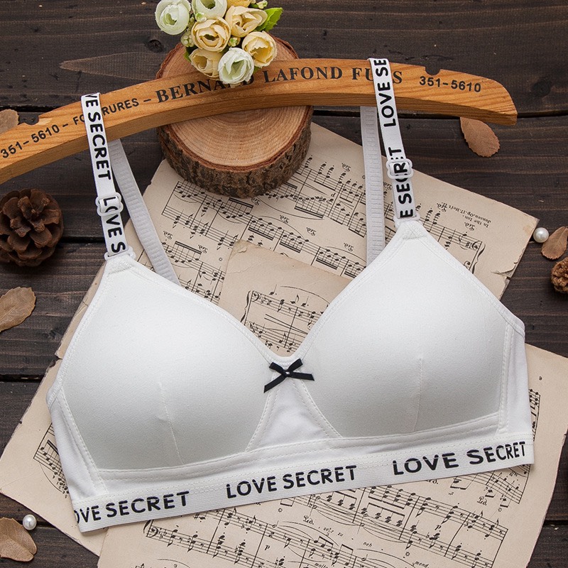 Áo lót ngực nữ sinh Love Secret mút mỏng mềm chất cotton mát ôm