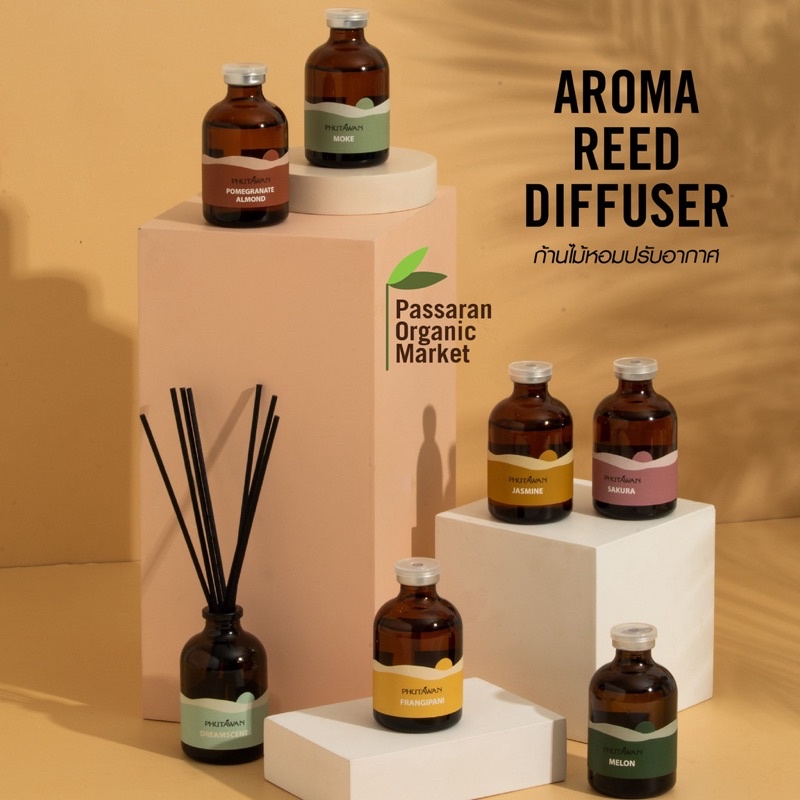 Tinh dầu thơm phòng Phutawan Aroma 50ml