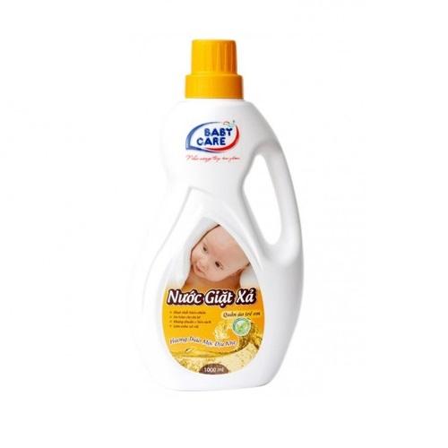 HCMNước giặt xả 2in1 cho trẻ BABYCARE 1 lít - Hương thảo mộc