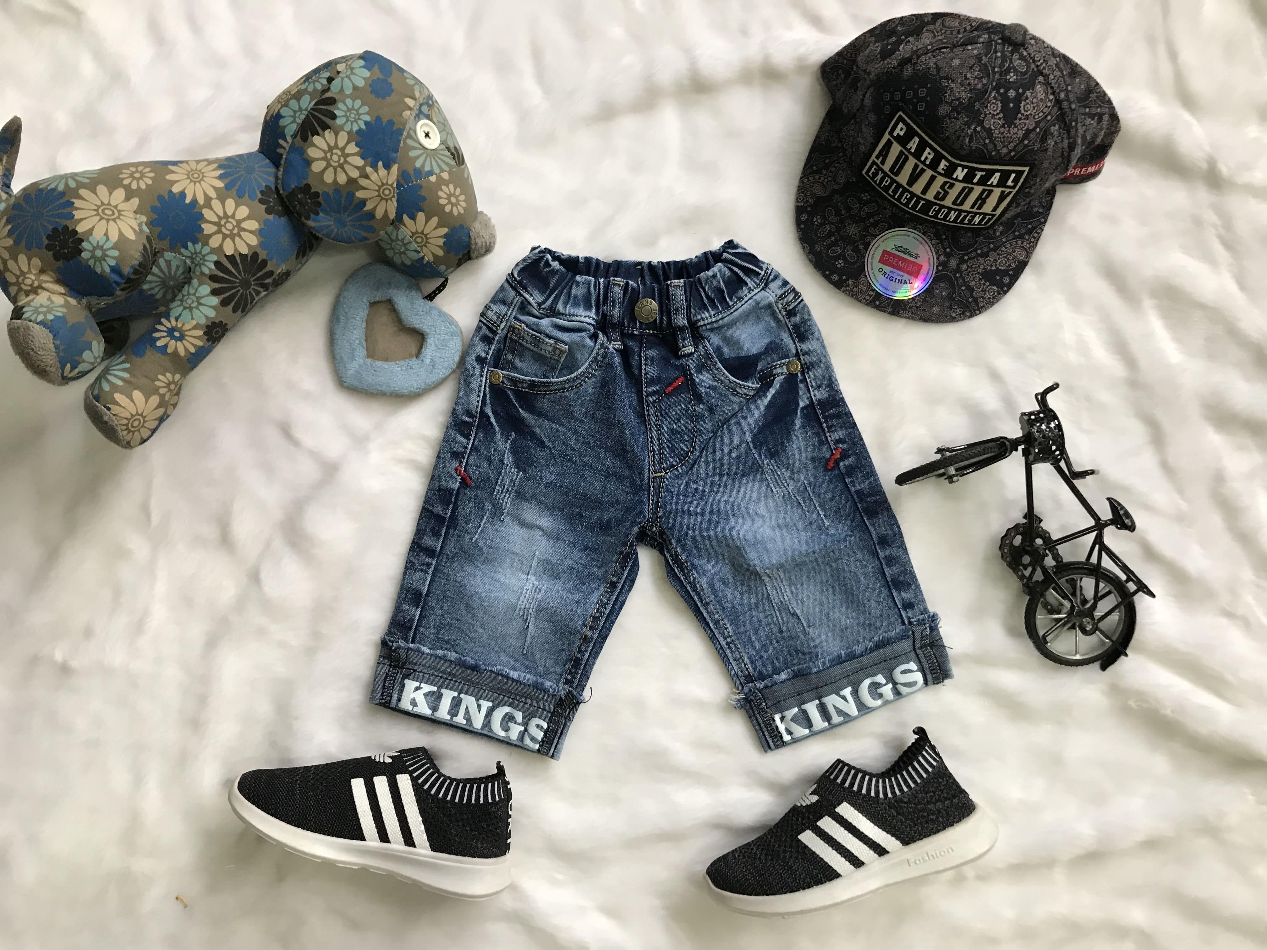 Quần lững Jean chất thun cho bé từ 10 - 25kg