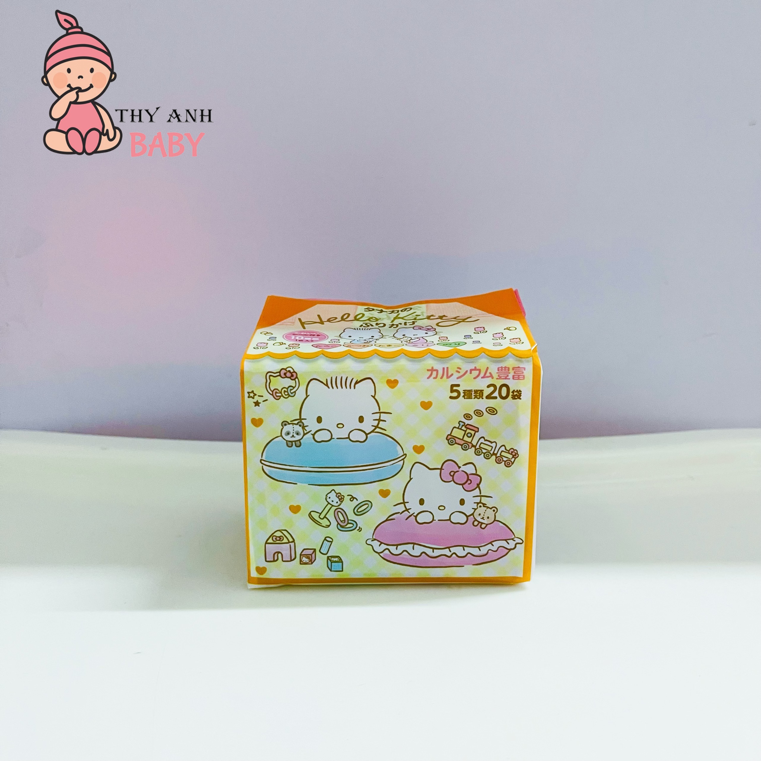 Gia Vị Rắc Cơm Thập Cẩm Hello Kitty Nhật Bản Cho Bé