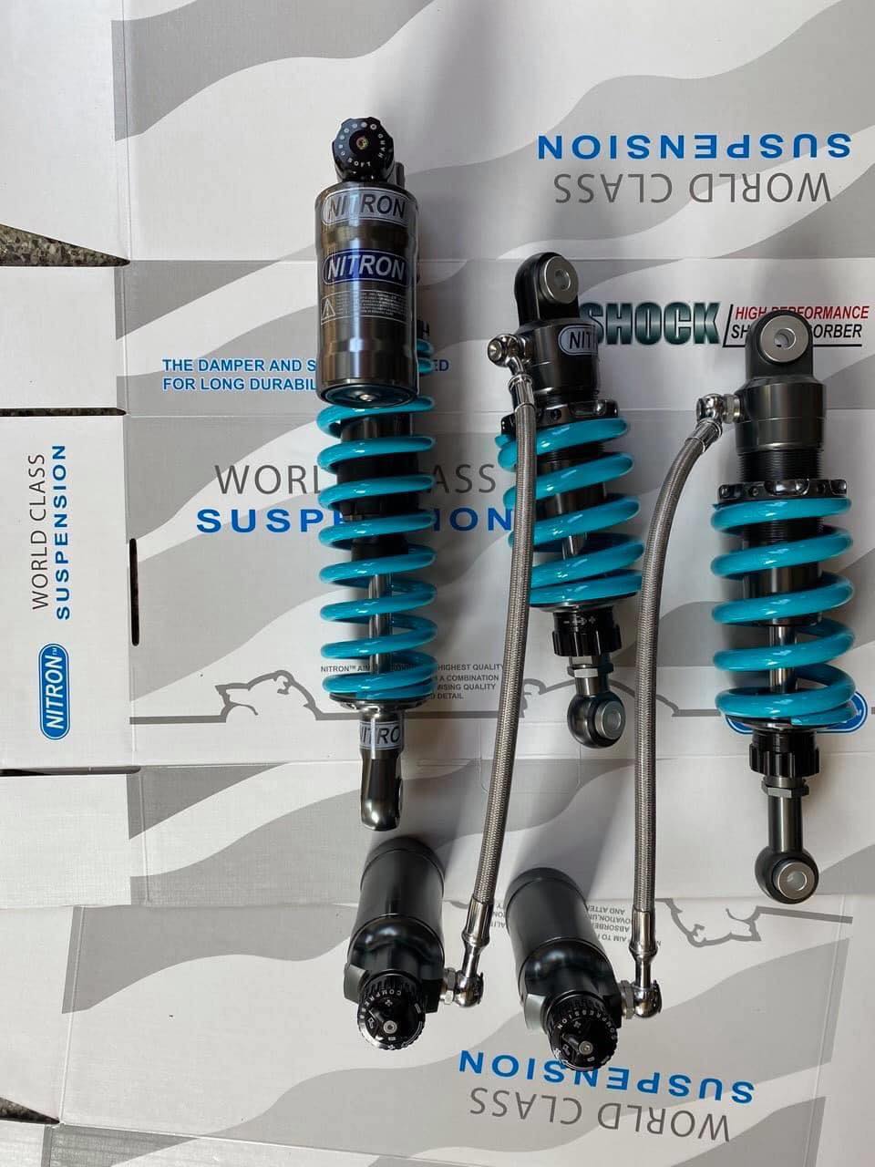 Phuộc nitron bình dầu xoay vision, ex,winner,satria,vario....