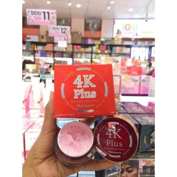 [SIÊU RẺ] Kem 4k plus đỏ cho da mụn thái lan