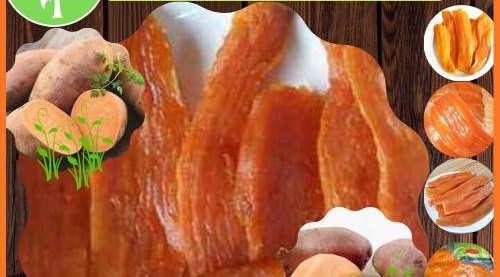 Khoai lang mật sấy dẻo lát bịch 250g- sam lê shop