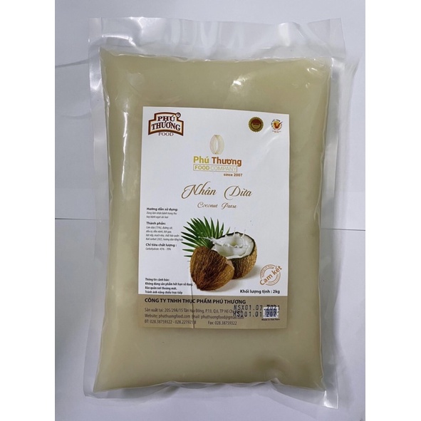 Nhân bánh trung thu Phú Thương 2kg nhiều vị