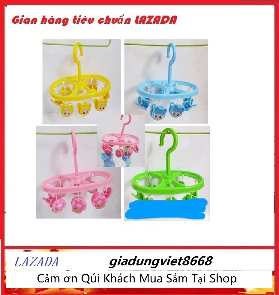 Móc phơi đồ em bé quần tất sơ sinh, Kẹp móc phơi đồ sơ sinh , Kẹp phơi quần áo trẻ em