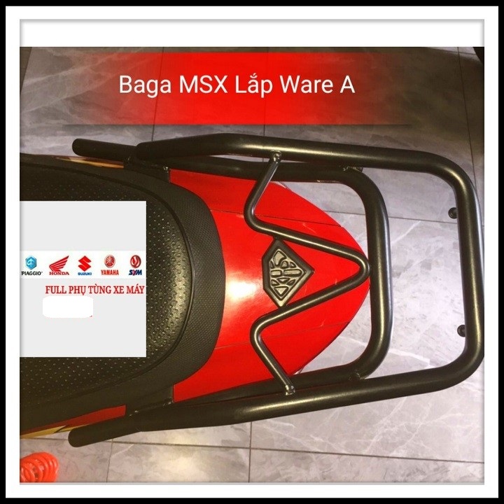 Baga sau MSX lắp Ware A RS hầm hố cho xế yêu - Vindecal BD