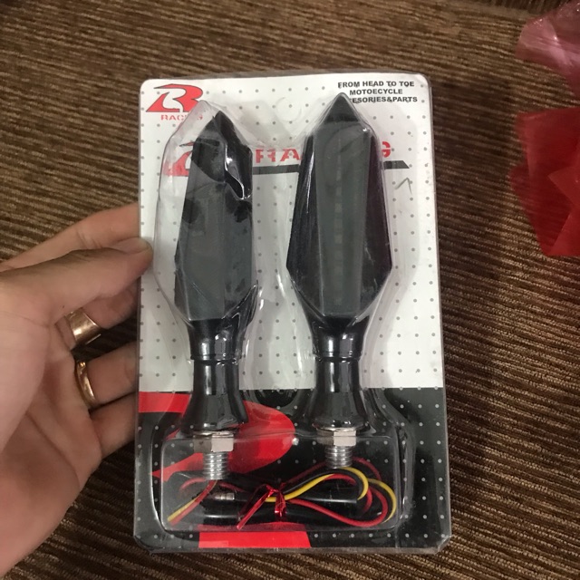 Cặp đèn xi nhan trước sau gắn ex winner raider fi