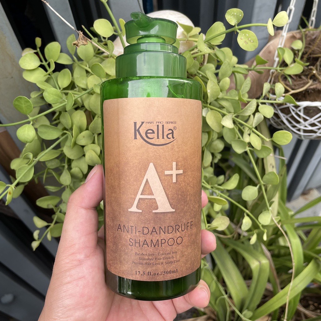 Dầu gội ngăn ngừa gàu Kella A+ Anti Dandruff Shampoo 500ml