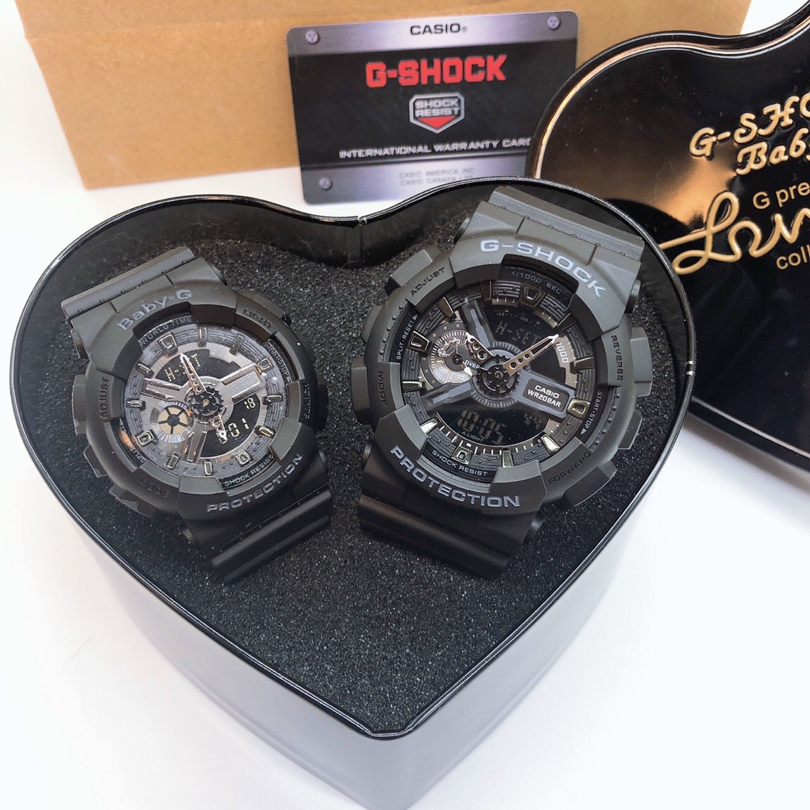 Đồng Hồ Đôi G-Shock  & Baby GA-110 (3 màu)