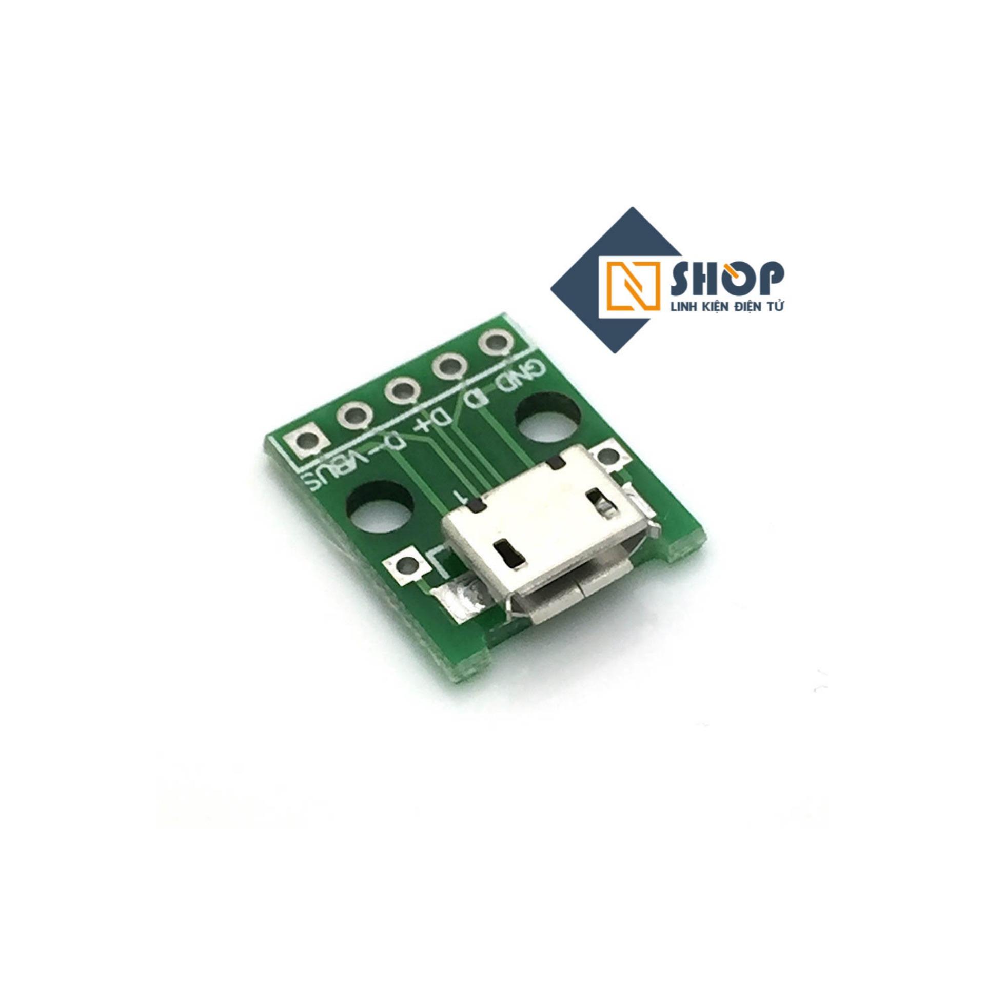 3 Đế ra chân micro USB đầu cái
