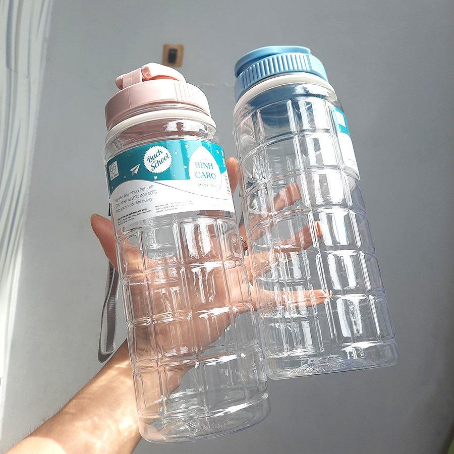 (Giá Tốt) BÌNH NƯỚC CARO VIỆT NHẬT 750ML - BÌNH ĐỰNG NƯỚC THỂ THAO