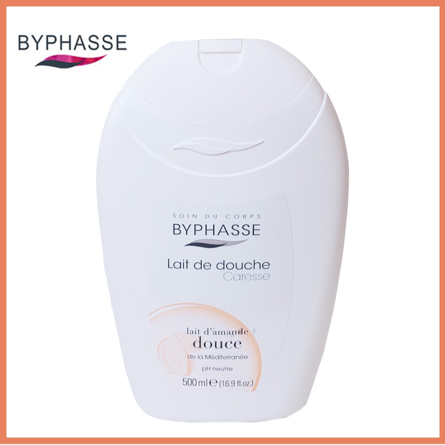Sữa tắm Byphasse Hạnh nhân và Sữa 500ml
