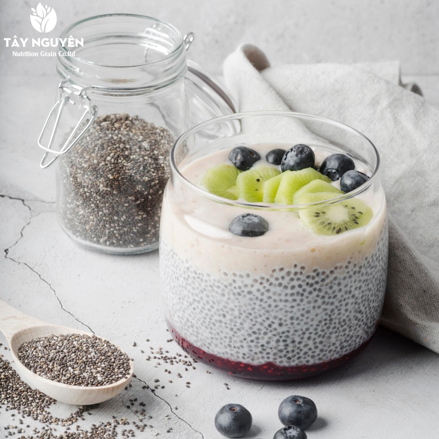 Hạt Chia Đen Hữu Cơ TANU NUTS Nhập Khẩu Úc