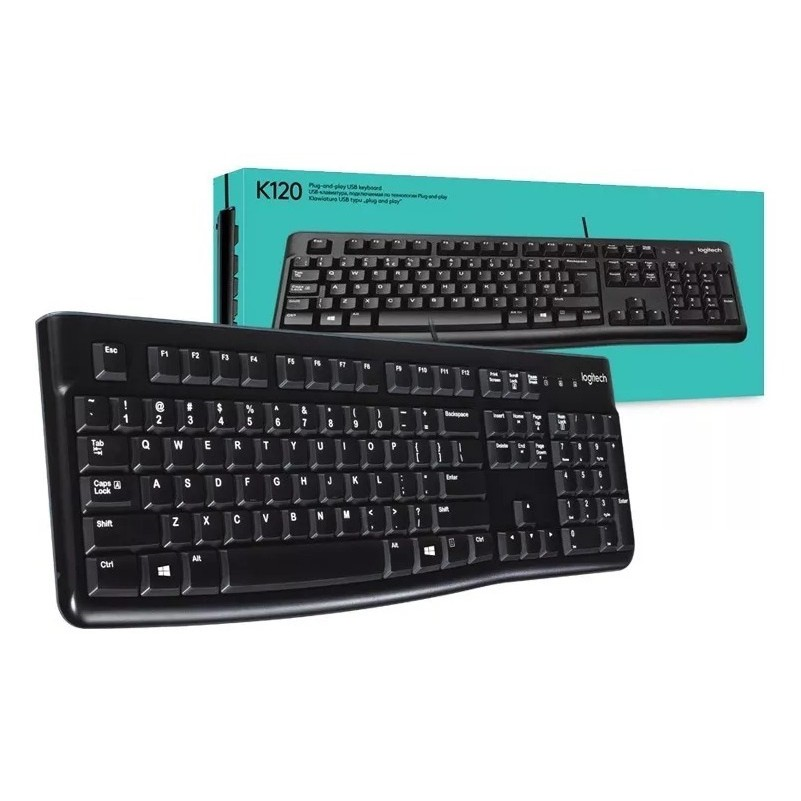 [Chính Hãng] [BH 36T] Bàn phím Logitech máy tính K120
