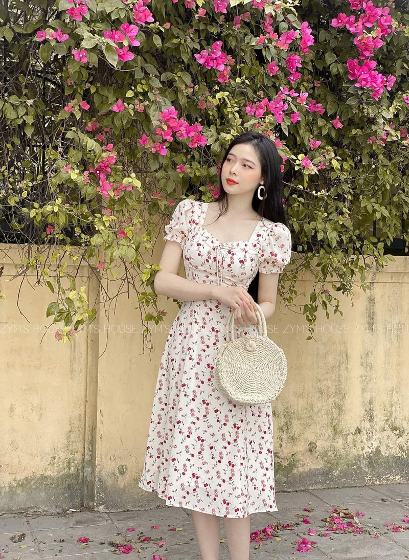 ĐẦM MAXY HOA NHÍ MÙA HÈ