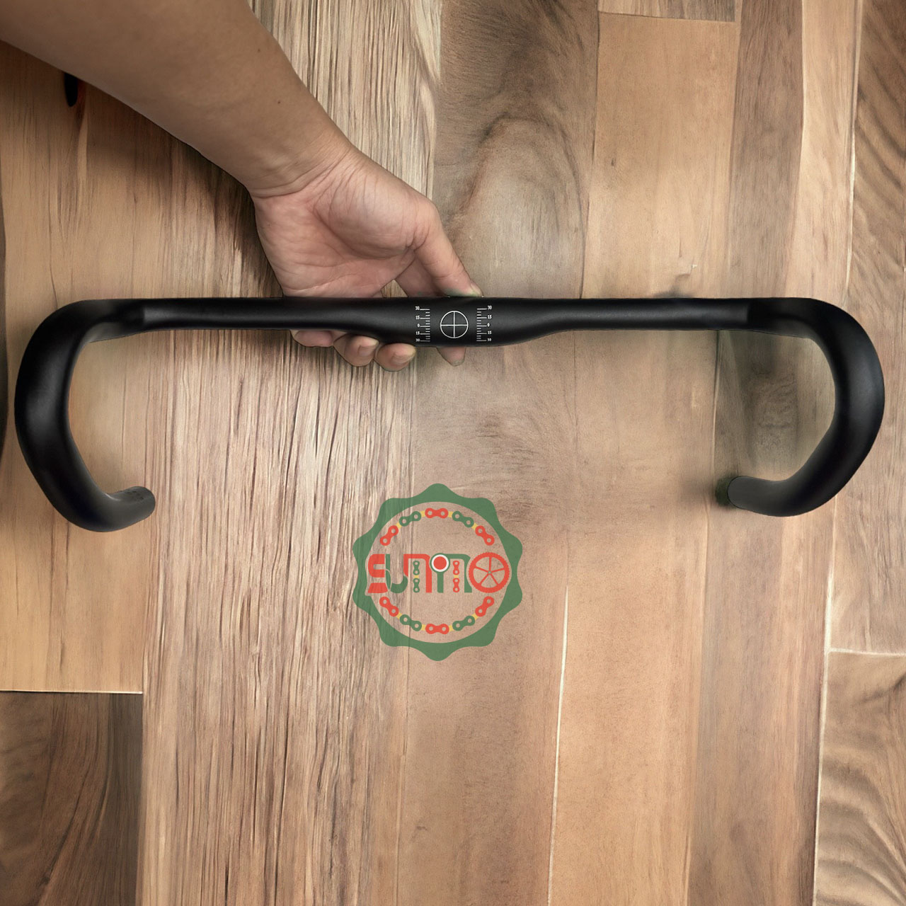 Ghi đông cong LEGEND nhôm cho xe đạp fixed gear