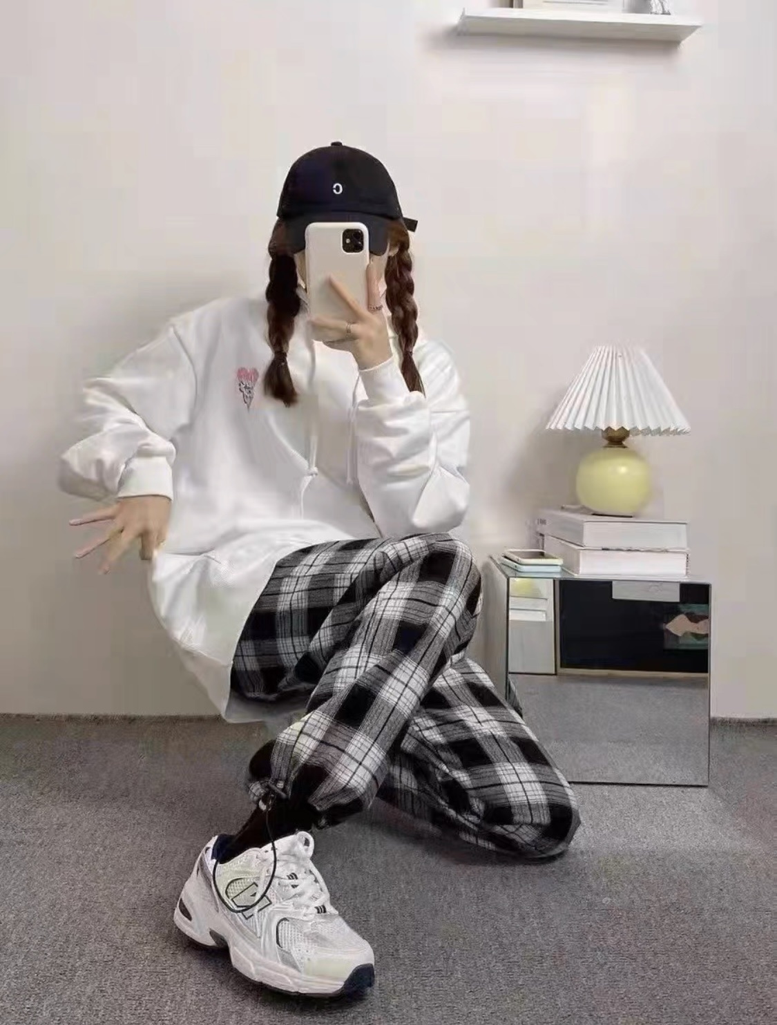 QUẦN BOM DÂY RÚT KẺ CARO SIÊU HOT