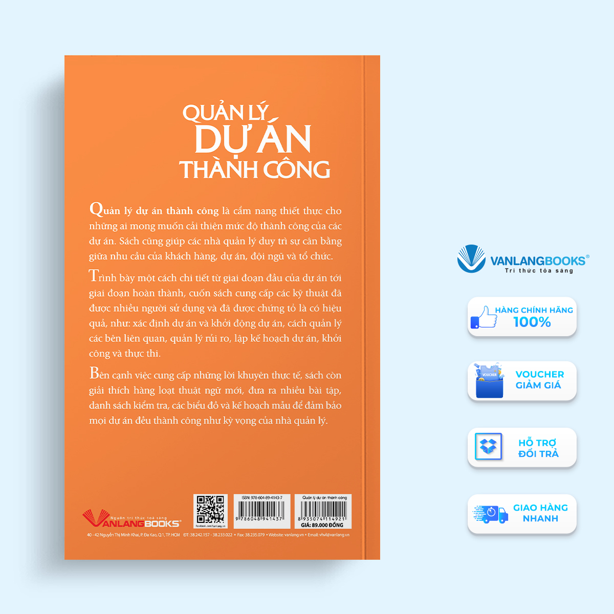 Sách - Quản Lý Dự Án Thành Công-Vanlangbooks