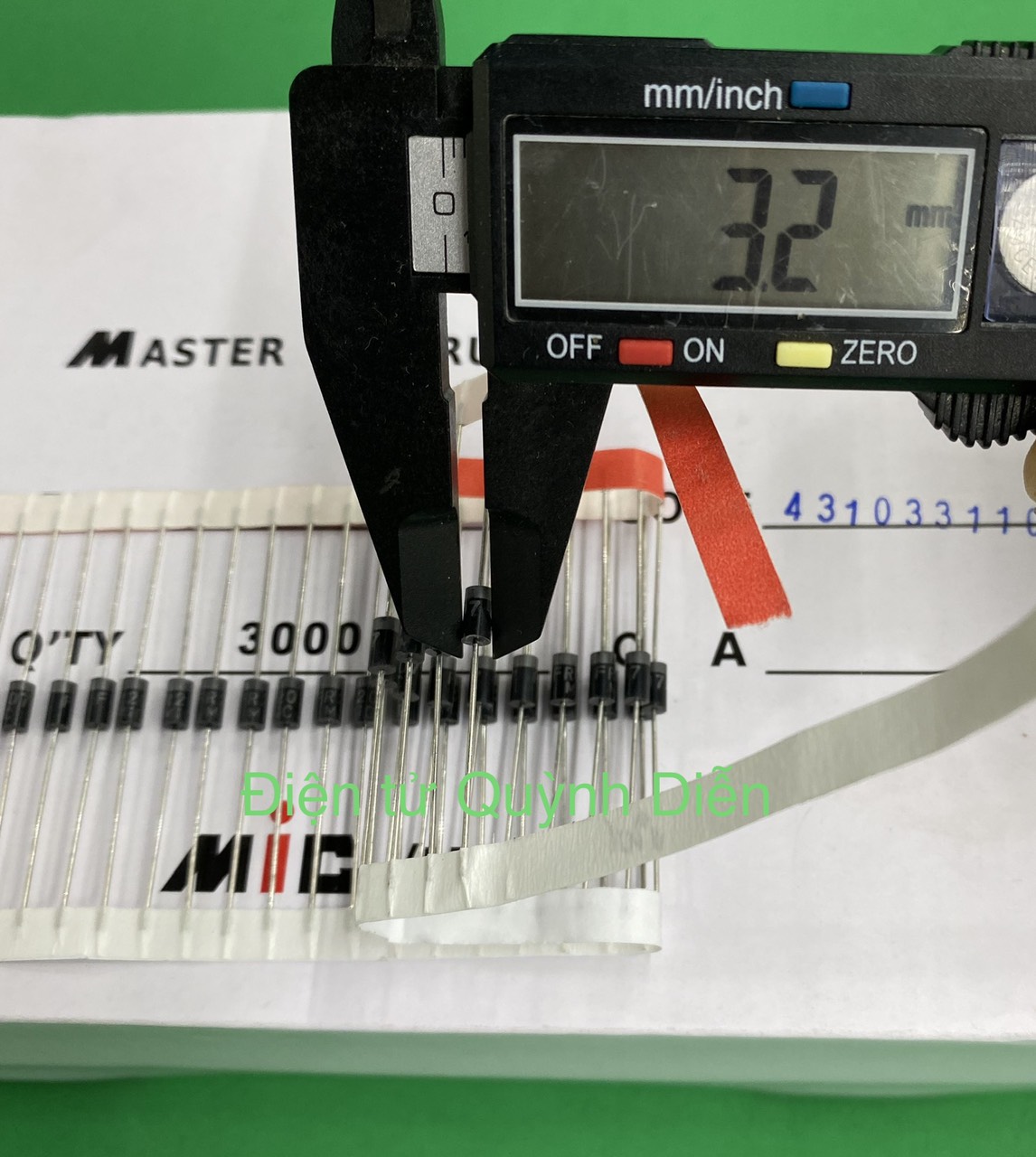 Combo 100 Diode xung FR207 2A 1000V loại dây