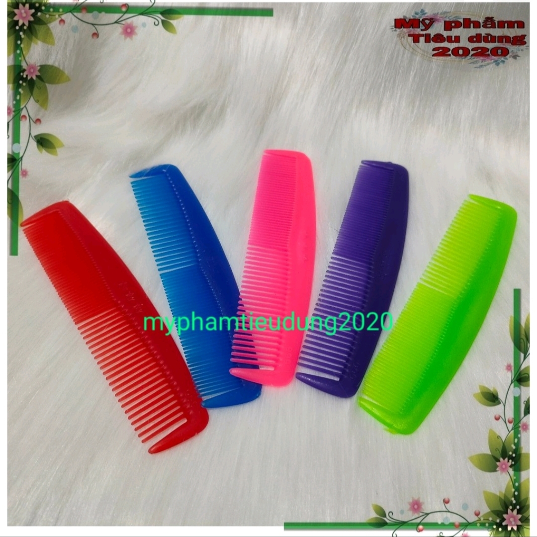 Combo 2 lược nhựa nhỏ mini bỏ túi (2 cây)