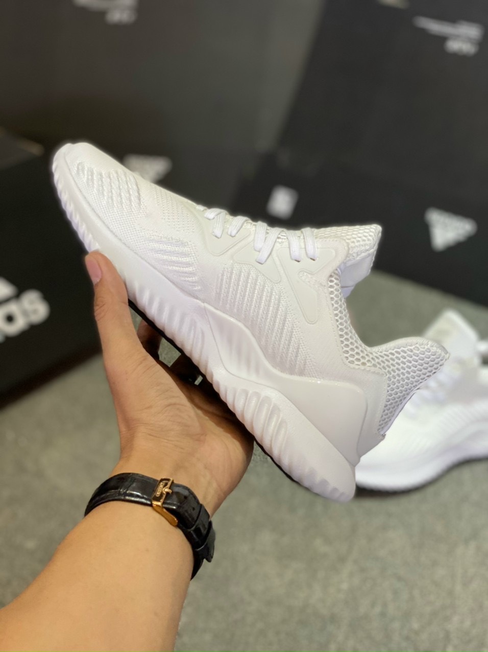 [ 𝙎𝘼𝙇𝙀 𝙃𝙊𝙏 ] Giày Thể Thao Nữ Adidas Alphabounce Beyond