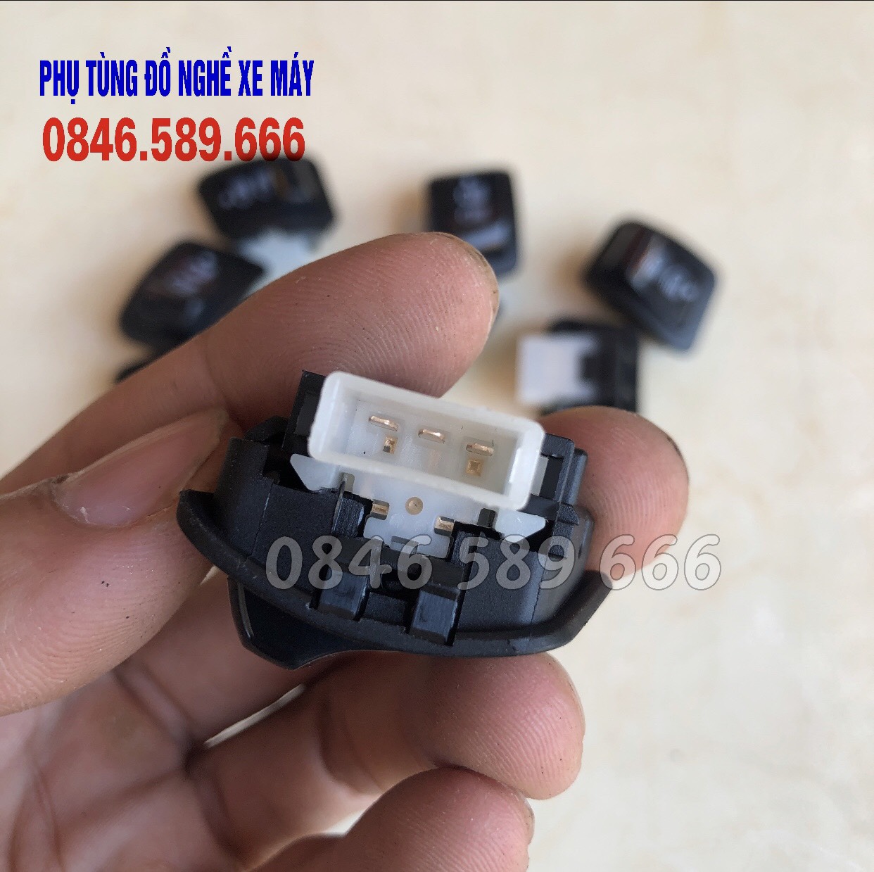 Combo 10 Công Tắc Tắt Đèn Xe Máy Honda Đời Mới