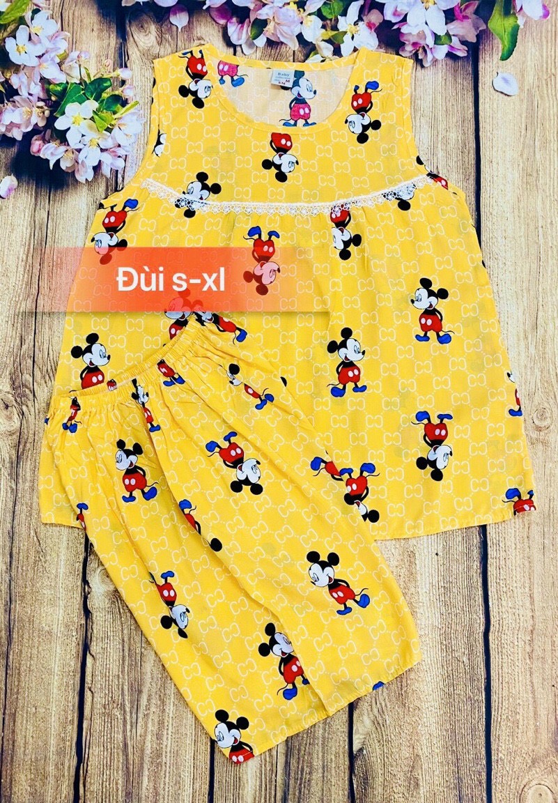 Đồ bộ tole đùi cho bé gái size  (35-40kg)