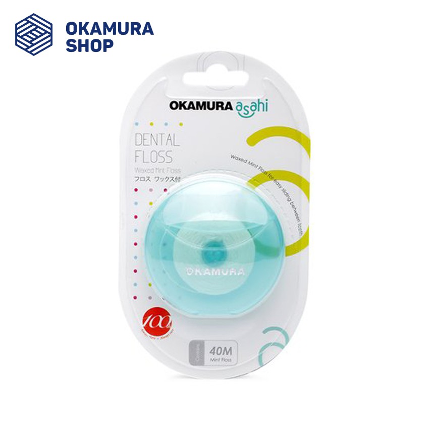 [HCM]Okamura - Cuộn chỉ nha khoa chất lượng Nhật Bản (Cuộn 40m/45m)