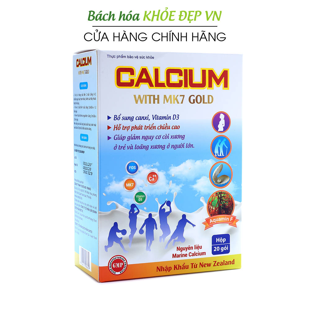 Canxi sữa tăng chiều cao, chắc khỏe xương cho bé từ 6 tháng tuổi Calcium