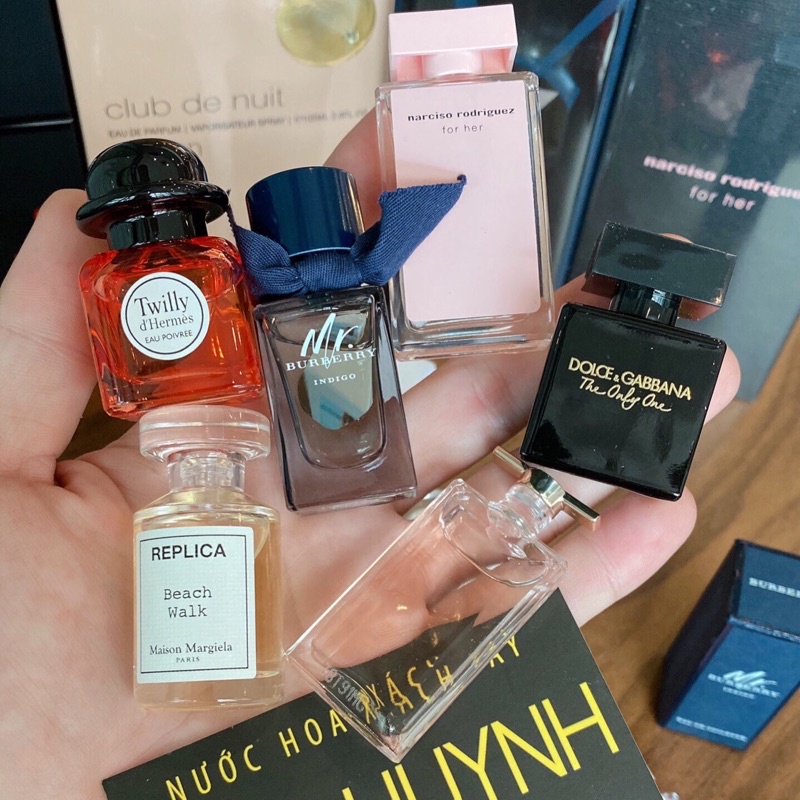 [Mã COSDAY giảm 8% đơn 150K] [ CHÍNH HÃNG] Nước hoa mini Nam Mr. Burberry Indigo 5ml