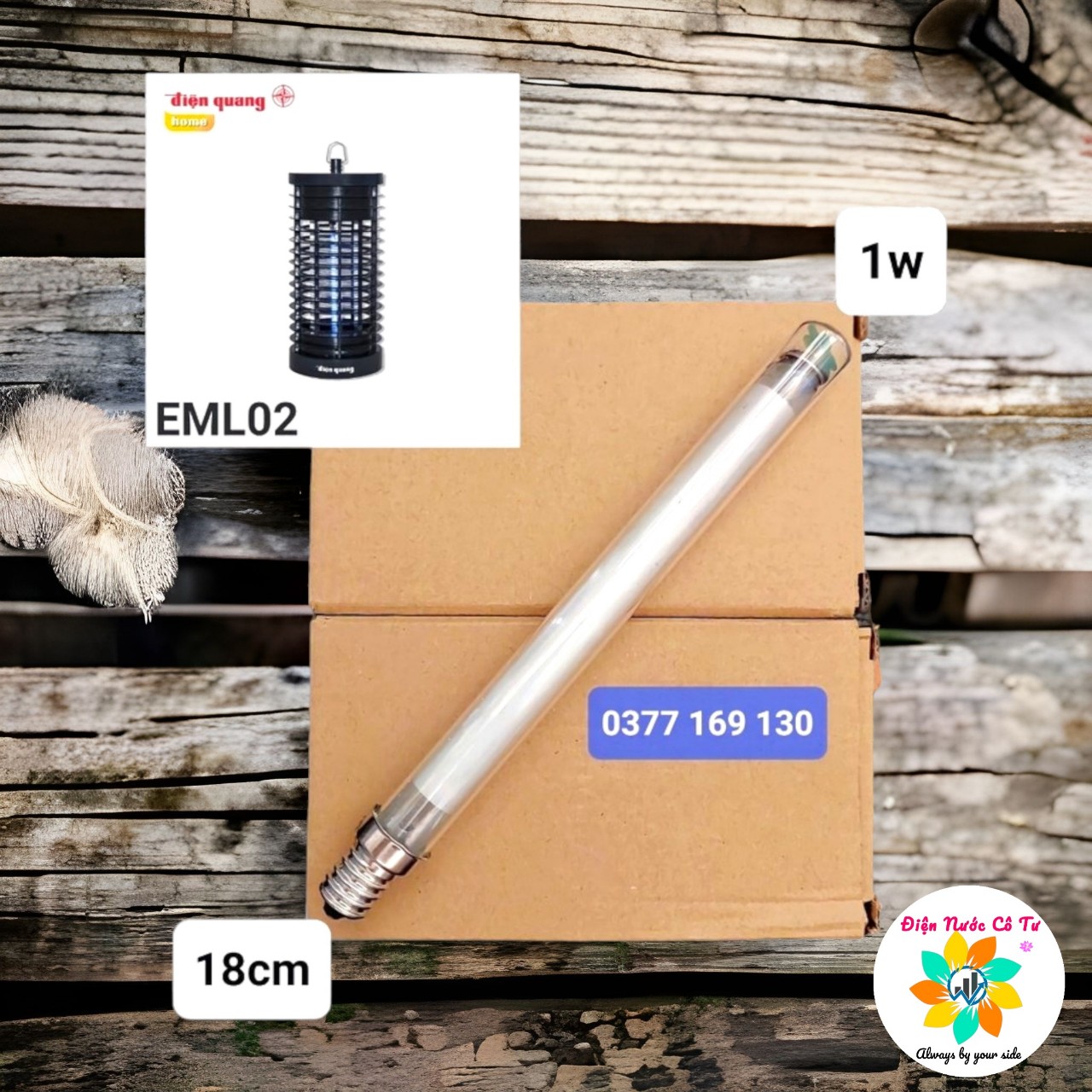 Bóng đèn bắt muỗi thay thế đủ loại kích cỡ 4w/6w/10w