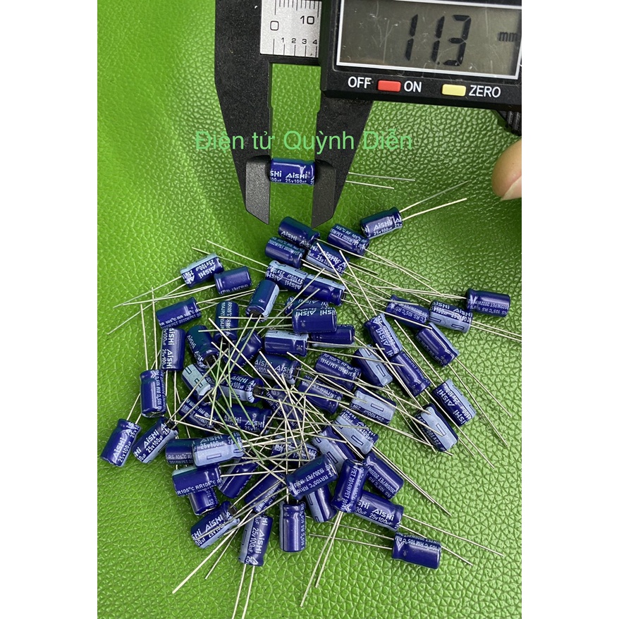 Combo 100 Tụ Hóa 25V 100uF