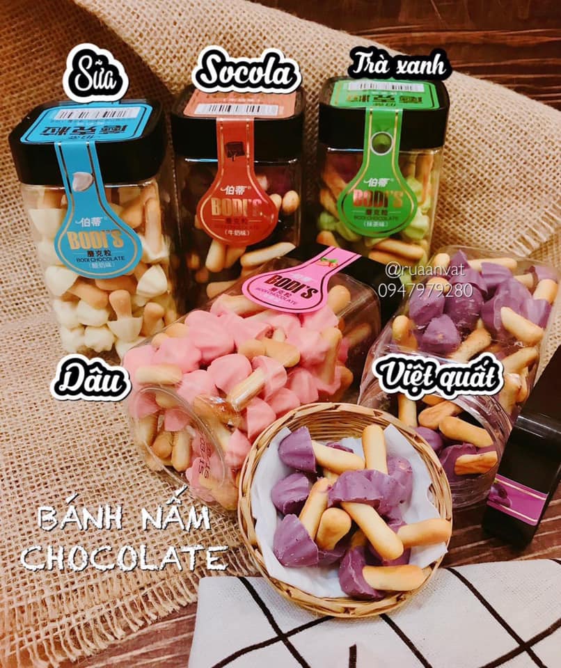 BÁNH SOCOLA NẤM / DONUT