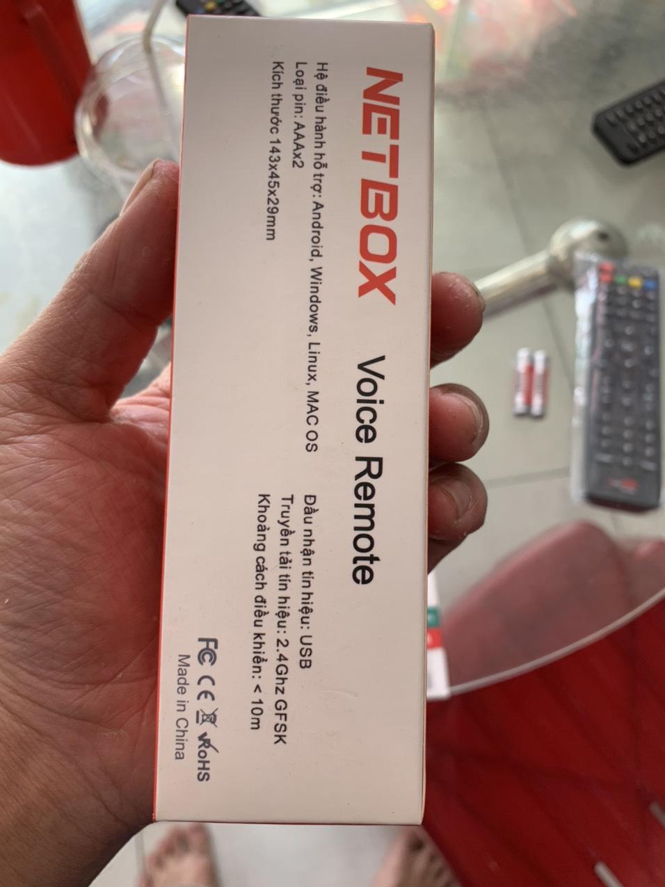 [HCM]Chuột Bay Tìm Kiếm Giọng Nói Remote Mouse Netbox B2 Thông minh - Remote Mouse Netbox B2
