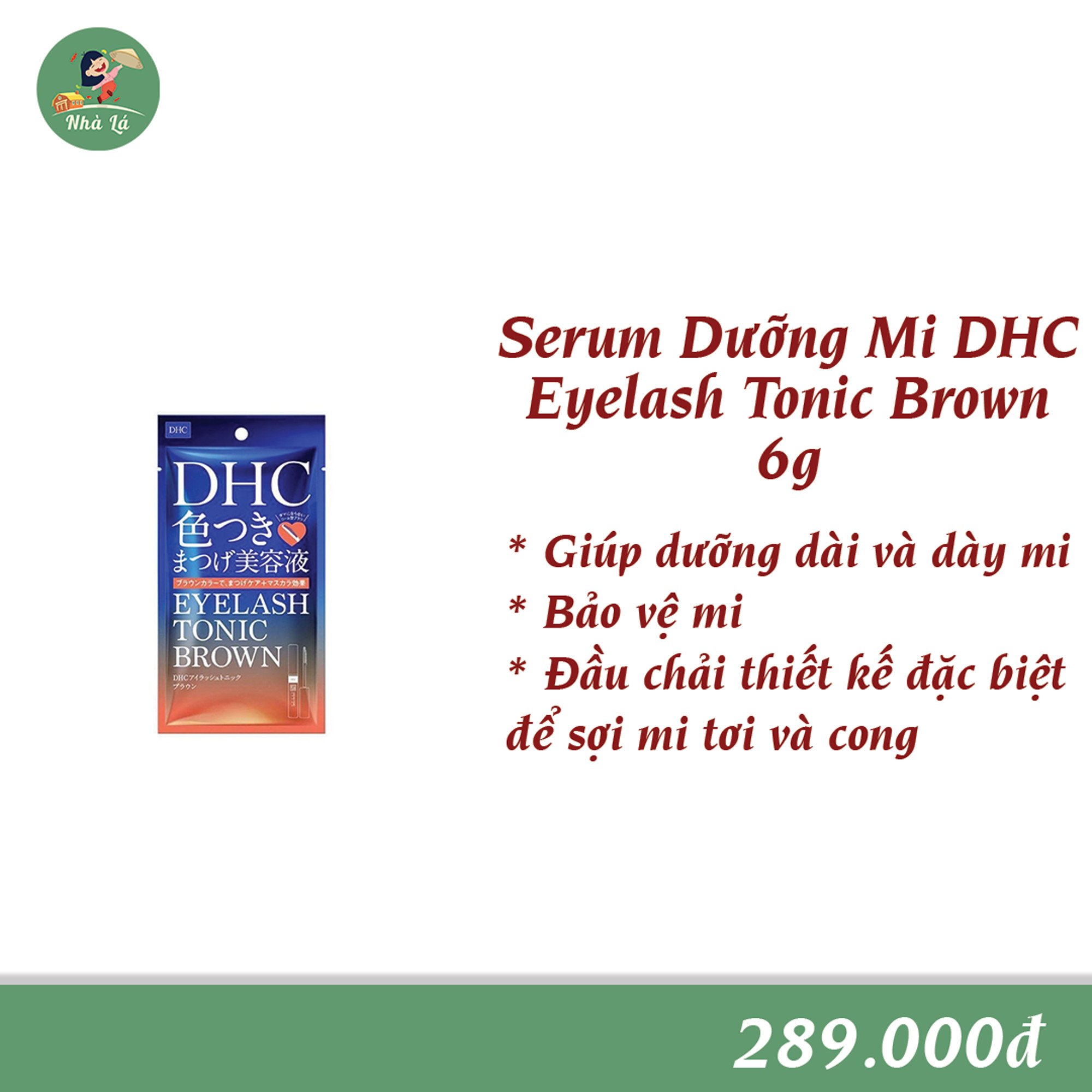 SERUM DƯỠNG MI DHC EYELASH TONIC BROWN