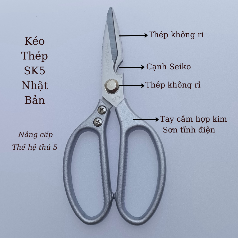 Stainless Steel Kitchen Scissors