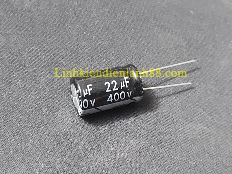 (10c) Tụ Hóa 22uf 400v Mới, Chính Hãng.