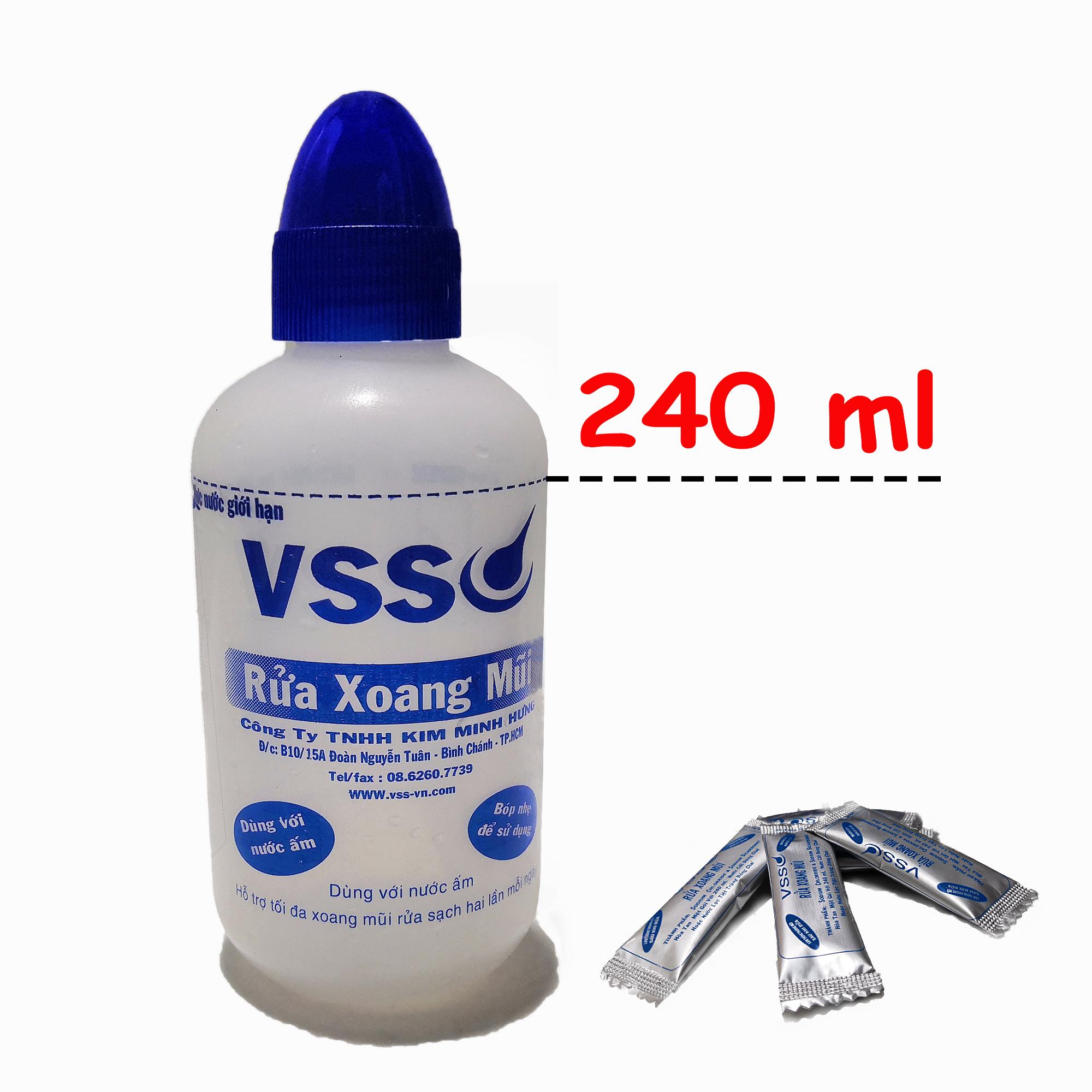 [HCM]BÌNH RỬA MŨI CHO BÉ VÀ NGƯỜI LỚN VSS – THÁO SET CHỈ CÓ BÌNH