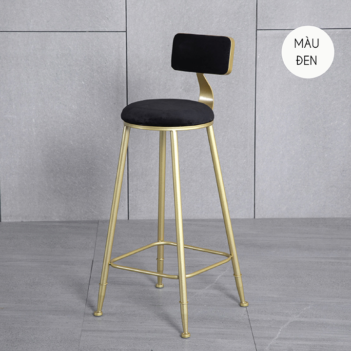 Ghế ngồi quầy bar, ghế decor ngoài trời không gian cao cấp